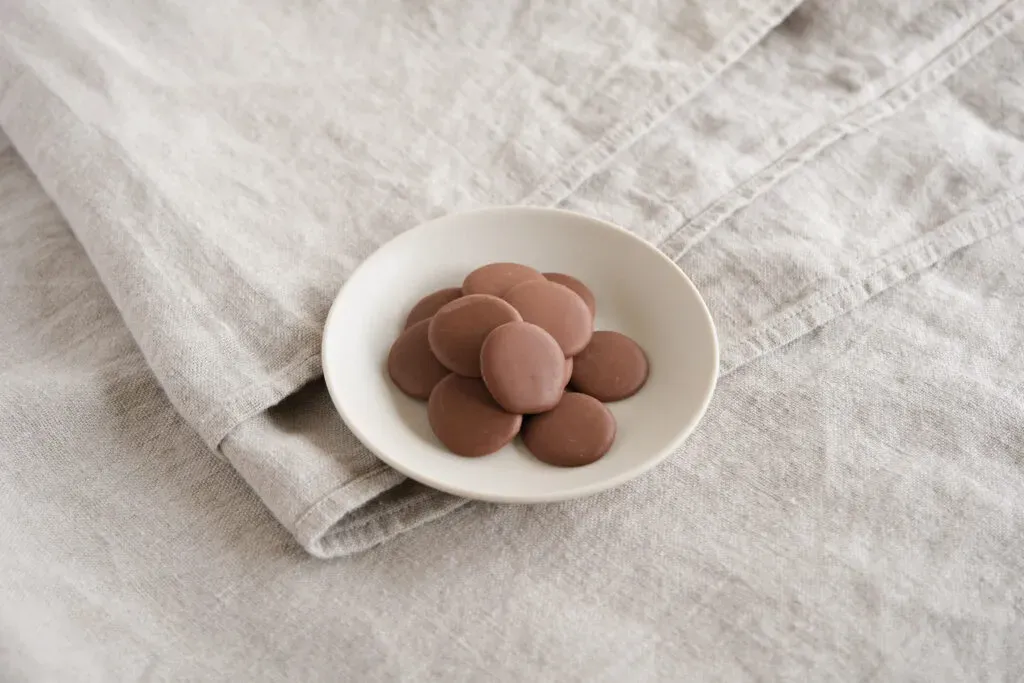粗糖のチョコ ミルク