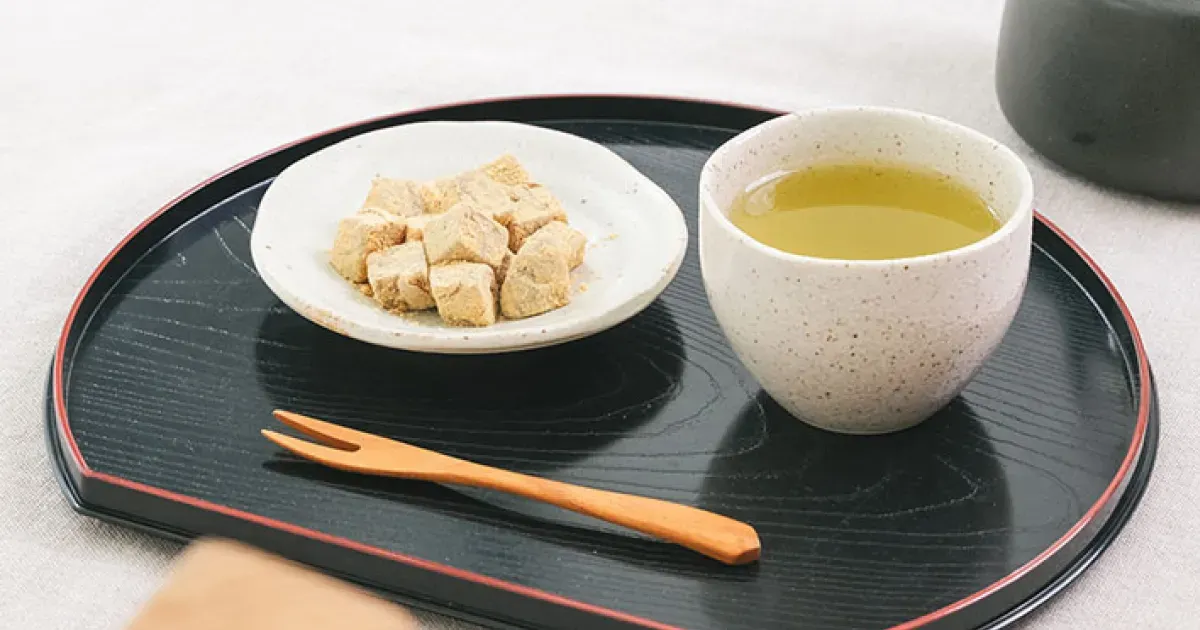 スナックミーの商品『黒糖きなこ餅』
