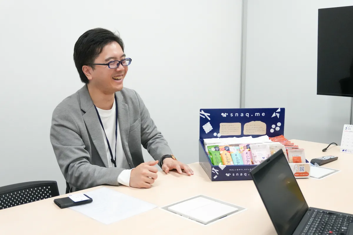 『株式会社茅ヶ崎技研』さまのスナックミーオフィス導入取材風景