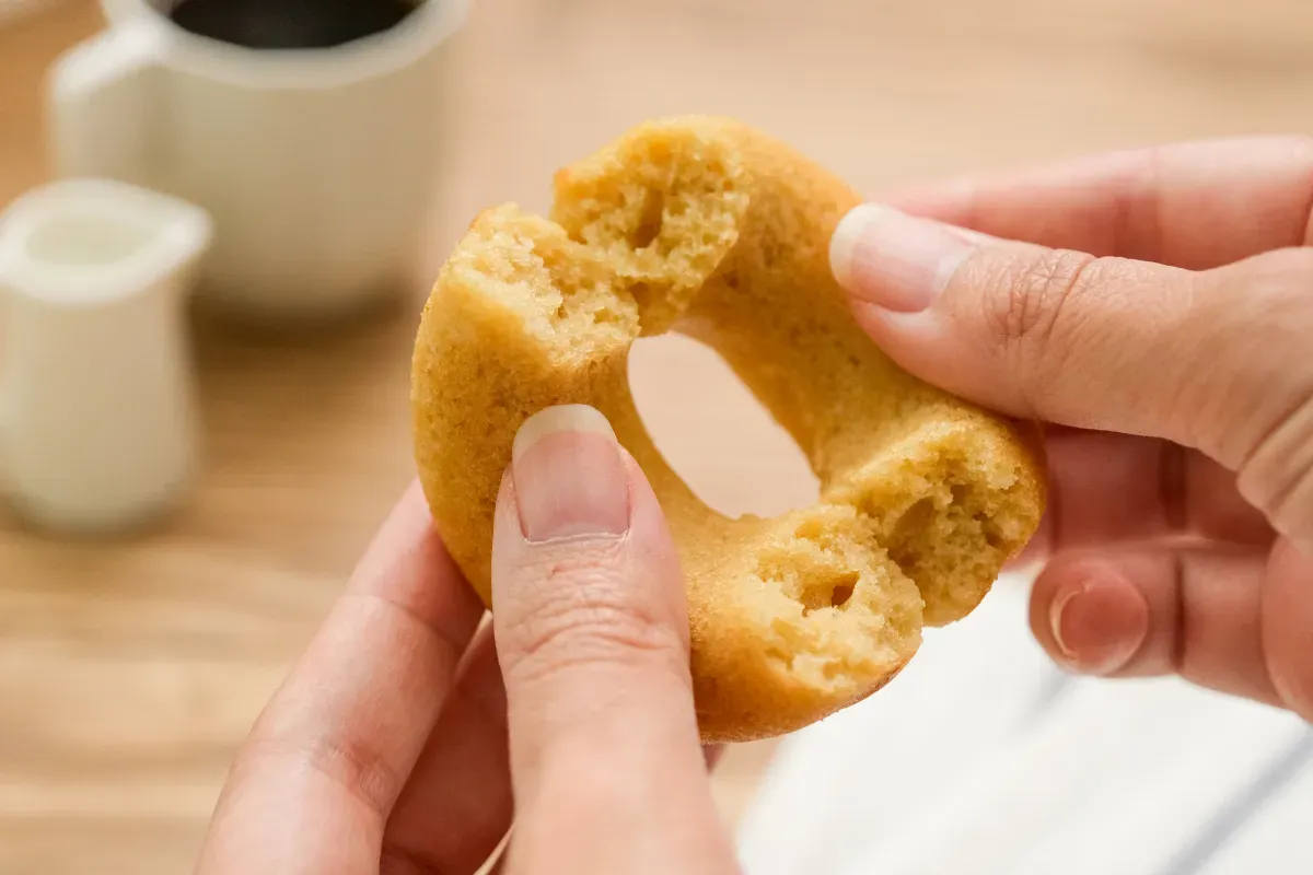 スナックミーの商品『焼きドーナツ バニラ』