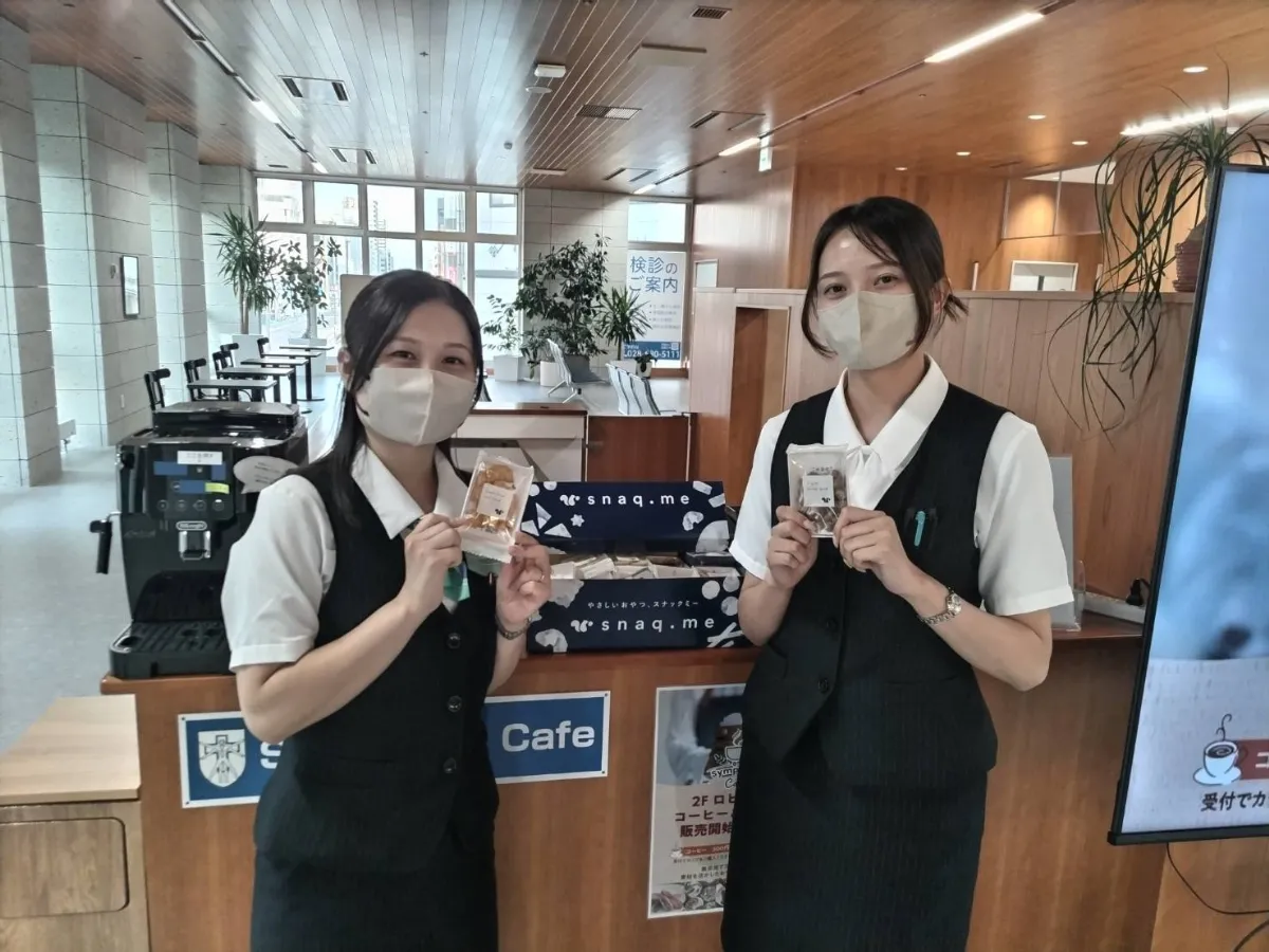 『宇都宮脳脊髄センター・シンフォニー病院』さまのスナックミーオフィス導入取材風景