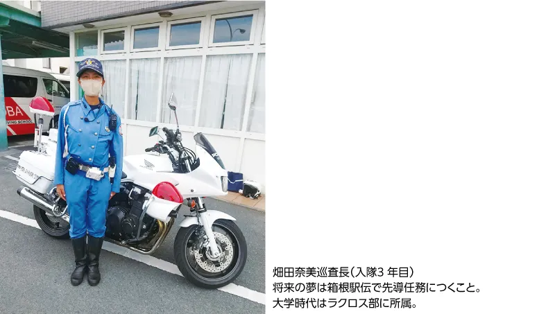 白バイ隊員は運転うまくてカッコよかった！（2022年ひろたりあんきっず