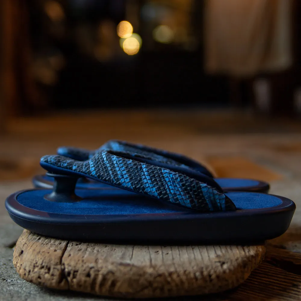 JOJO Naitou x BLUE BLUE JAPAN flip flops 2024 - BLUE BLUE JAPAN