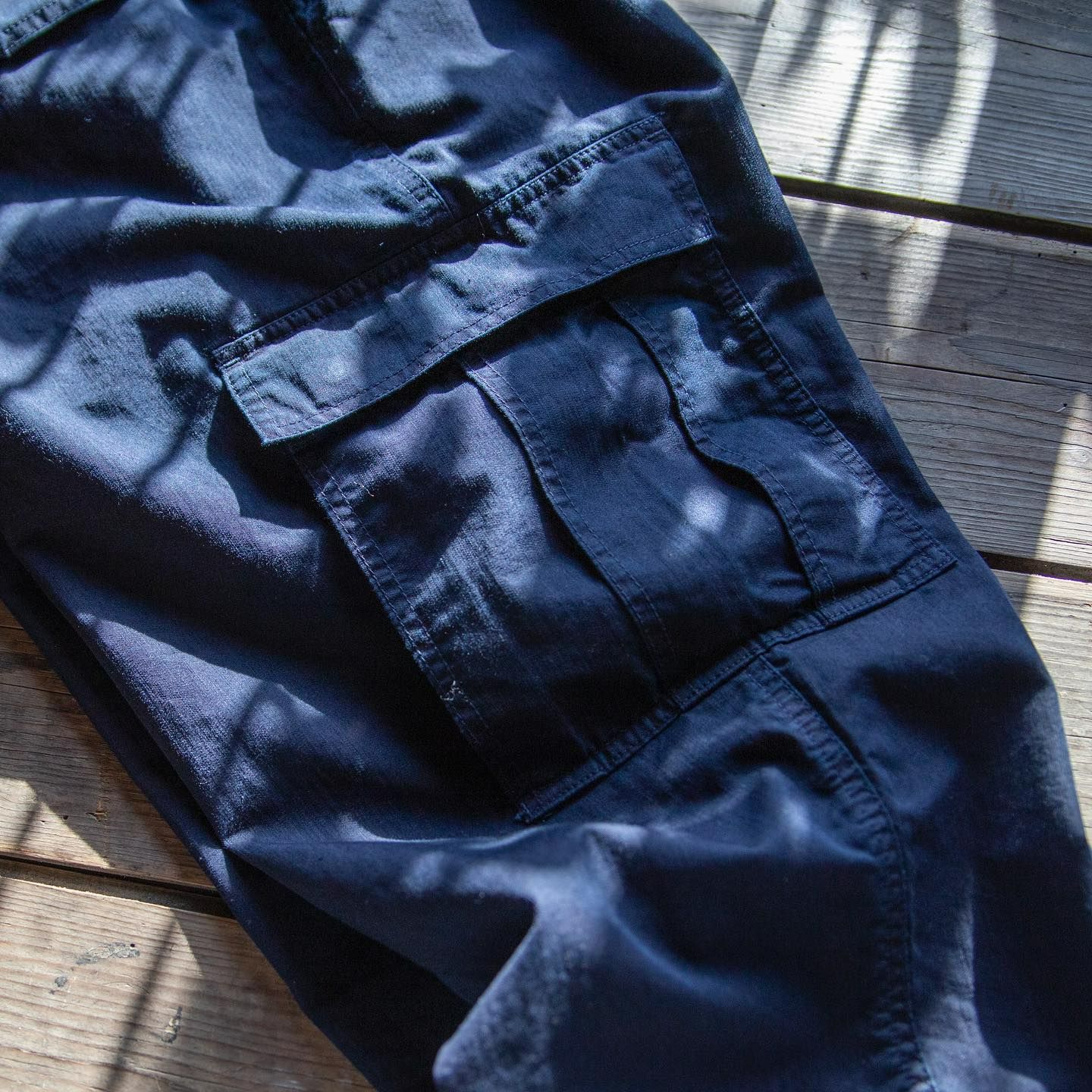 Gcds Tartan Monogram Nylon Cargo Pants in Blue for Men