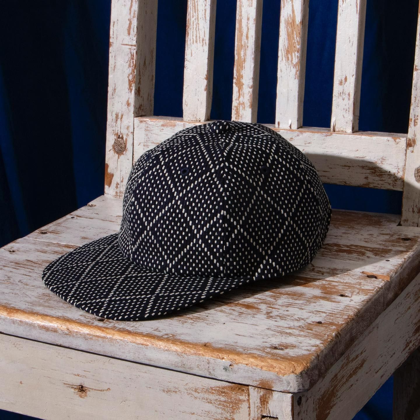 D＆H SASHIKO CAP 刺し子キャップ 帽子 インディゴ D＆H SASHIKO CAP 刺し子キャップ 帽子 インディゴ 帽子