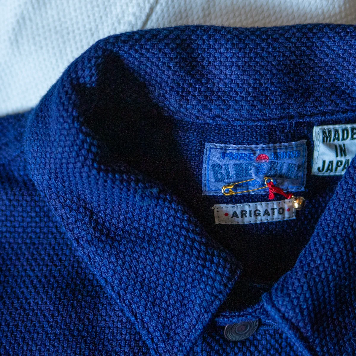 Honnai Light Sashiko” Trucker Jacket, ”Kotsubu Sashiko Honnai Light Sashiko” Trucker Jacket, ”Kotsubu Sashiko