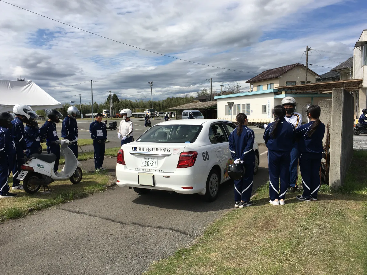 Kds安全講習 菊池高校 Kds菊池自動車学校