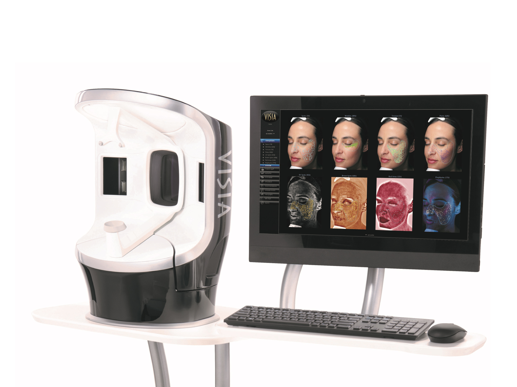高性能肌診断機『VISIA』 ｜ReNクリニック桂 ｜ReNクリニック桂