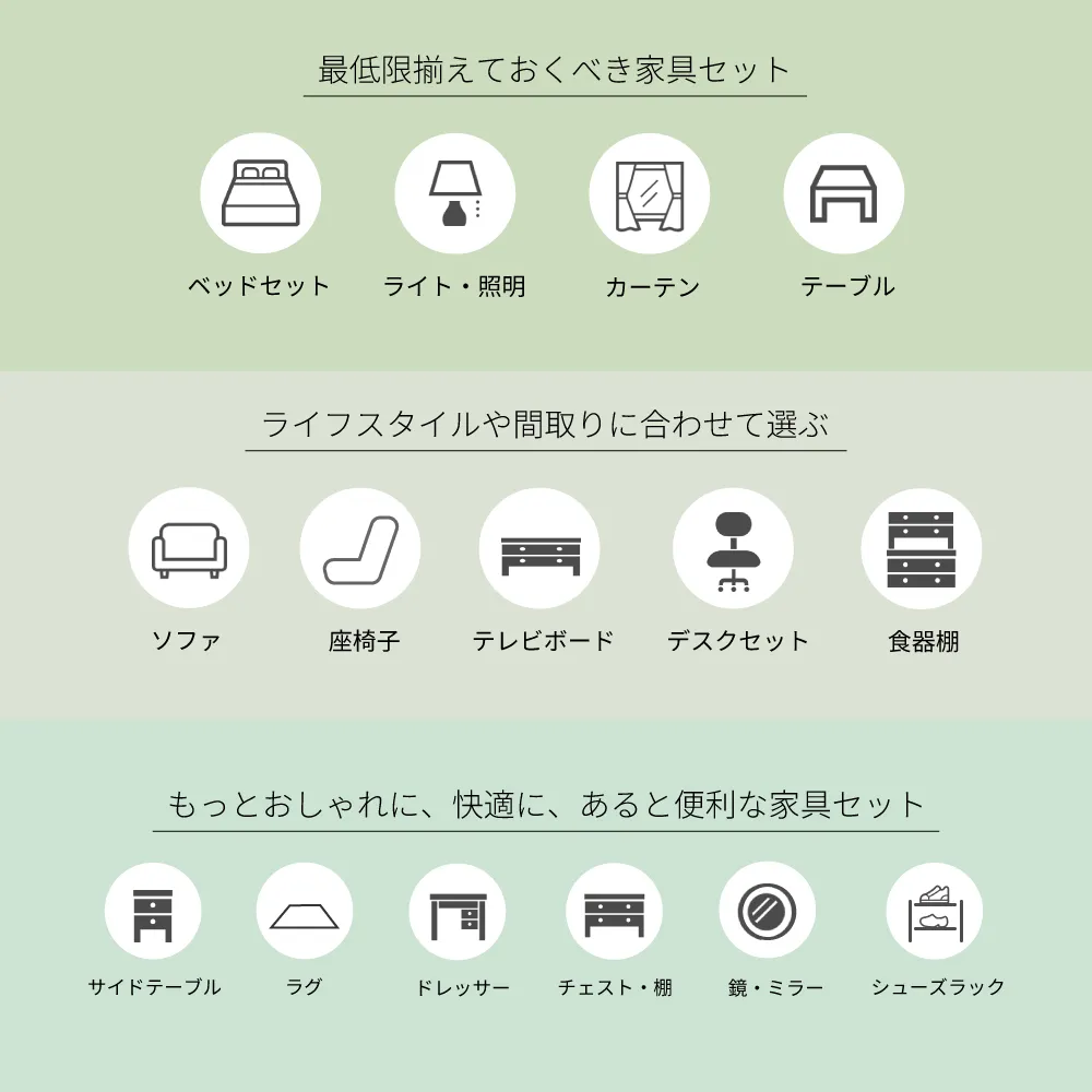 狭いお部屋にピッタリの家電セット！適切なサイズで快適生活!(^^)!