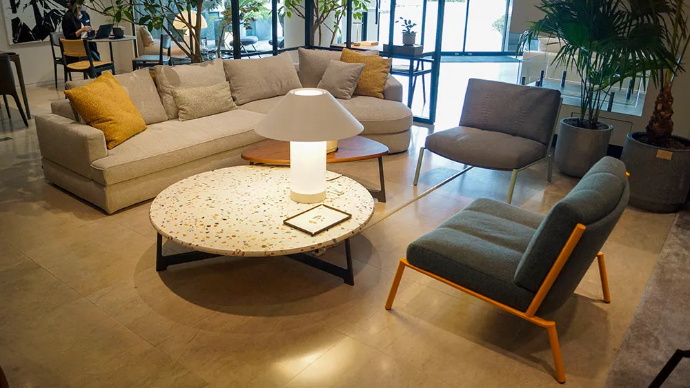 未使用品 ダルトン 「LOW TABLE 90 RAW」 センターテーブル 恵比寿で