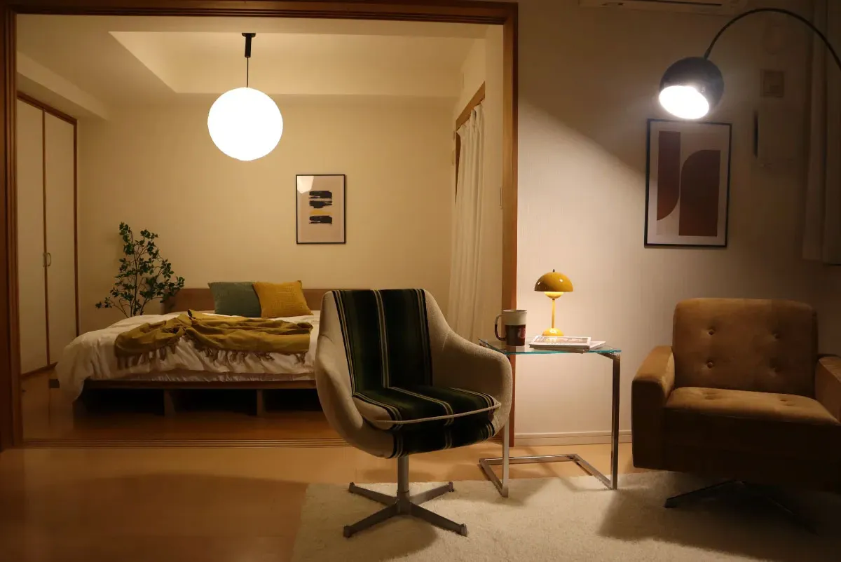 interior decoration 室内の色バランス