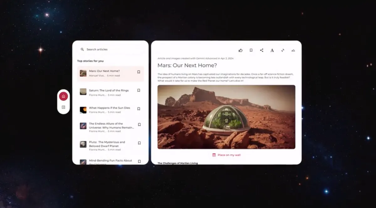 Android XR アプリ開発 | Android XRのスペースと空間の環境について | 技術ブログ | 株式会社OnePlanet