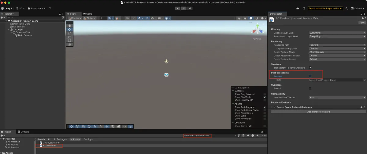 Android XR アプリ開発 | Unity 6 による開発準備〜アプリビルドまでの