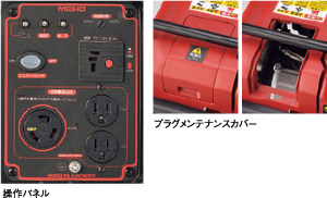 インバーター発電機 HPG2300i | MEIHO | WAKITA CON-PAS