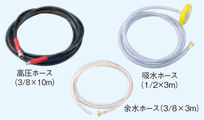 高圧洗浄機（エンジンタイプ） HPW1010E | MEIHO | WAKITA CON-PAS