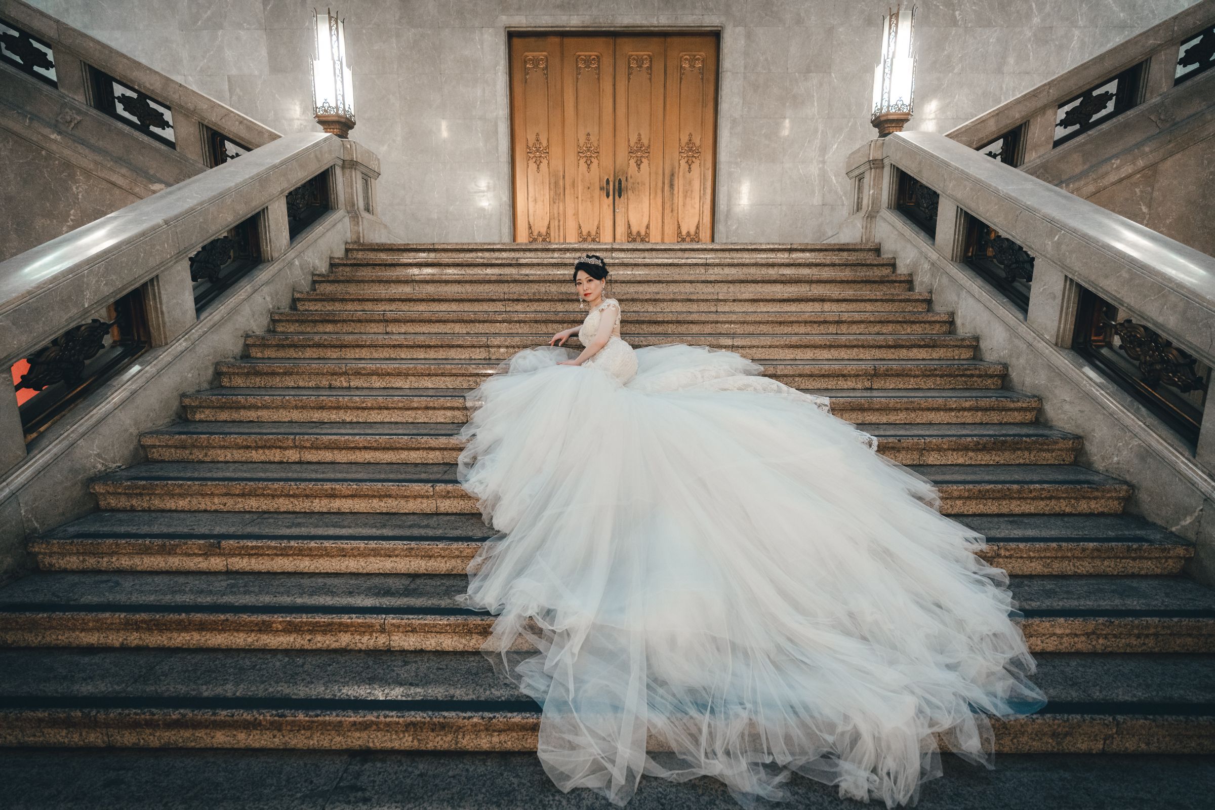 前撮り　結婚式　ベール　花嫁さん　美品　お得　ブライダル