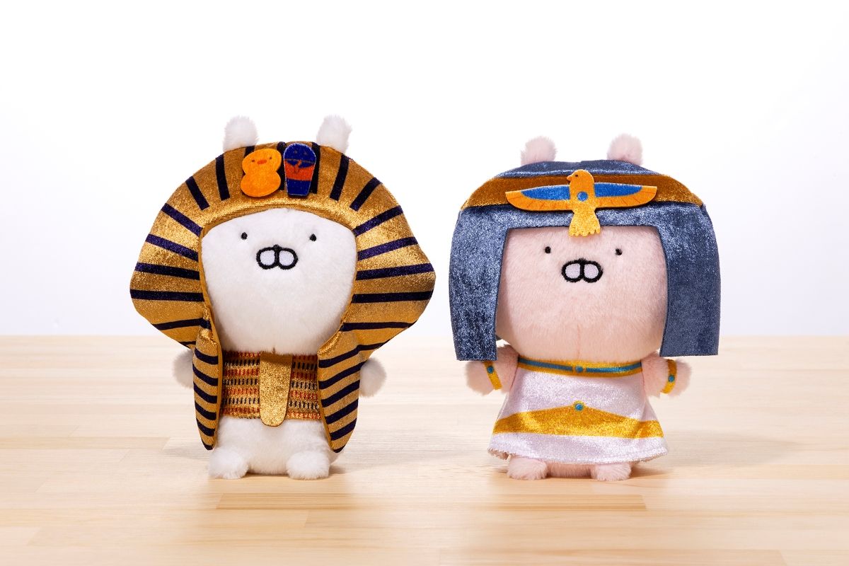 ファラオまる&うさこパトラ ぬいぐるみ 8/6~発売(オンラインストア) ファラオまる&うさこパトラ ぬいぐるみ 8/6~発売(オンラインストア)