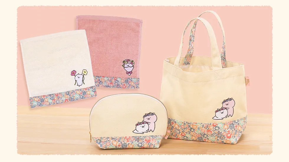 うさまるmade with Liberty Fabricシリーズ4/25～発売(オンラインストア)