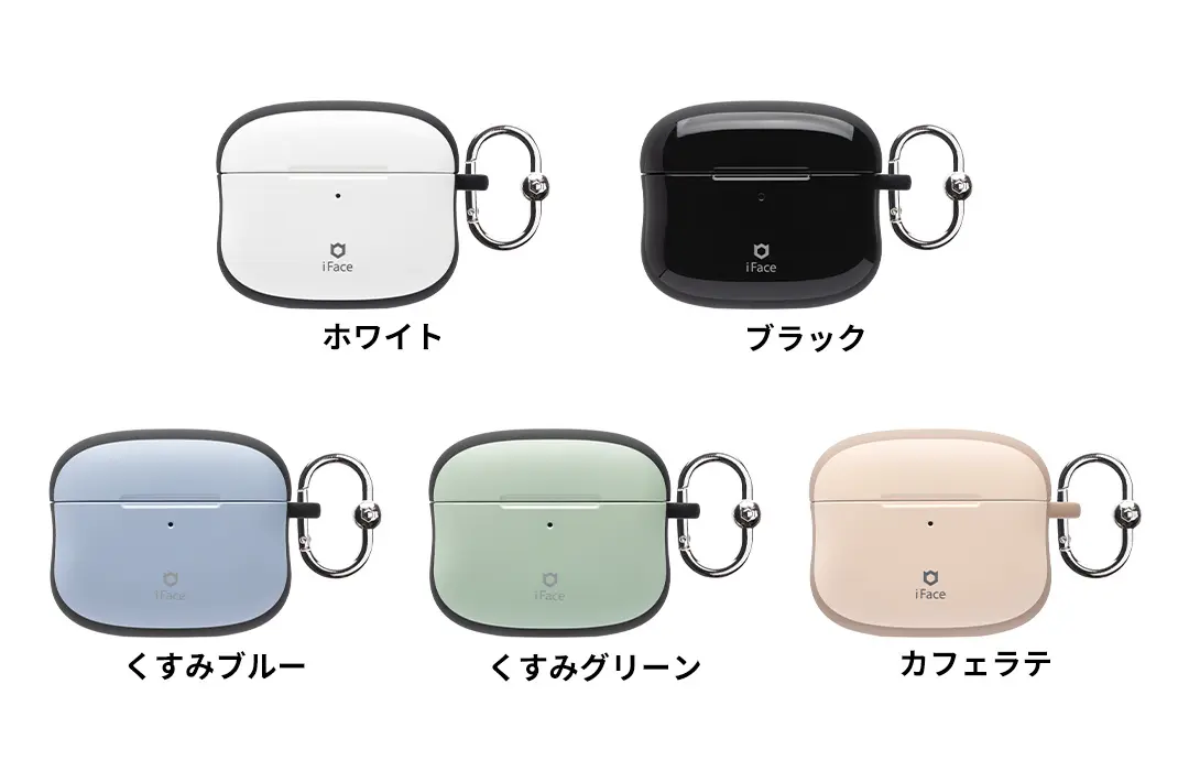 iFace」から人気シリーズ「First Class」と「Look in Clear」のAirPods