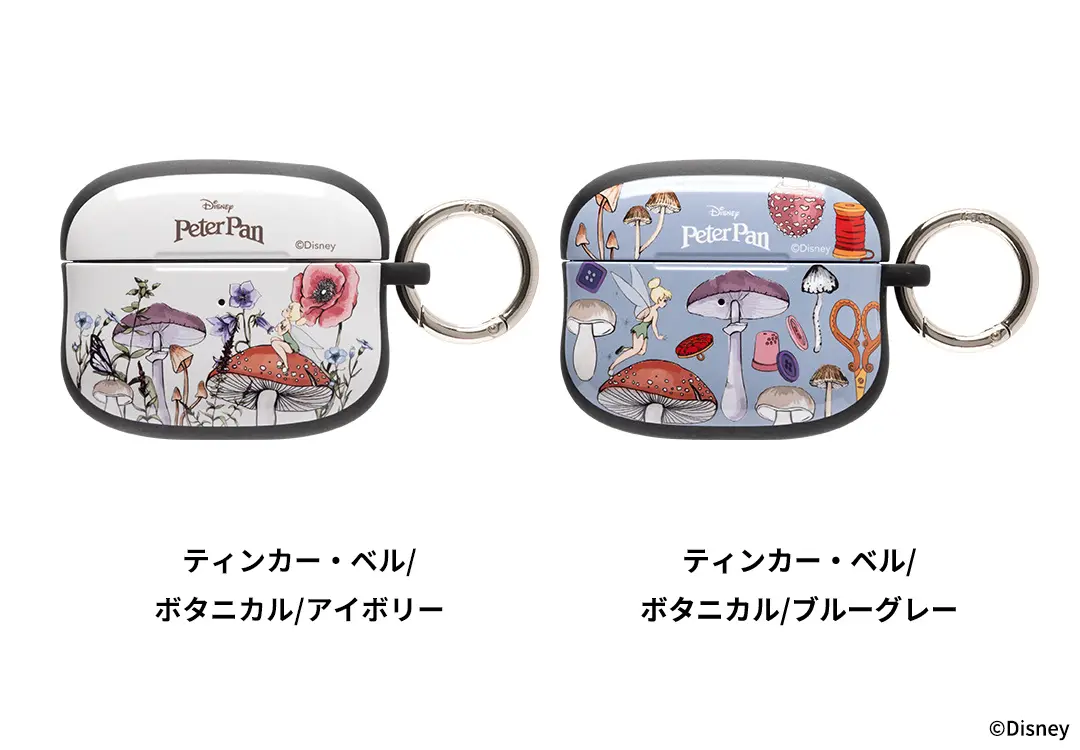 ティンカー・ベル」のボタニカルなデザインのスマホケースが「iFace