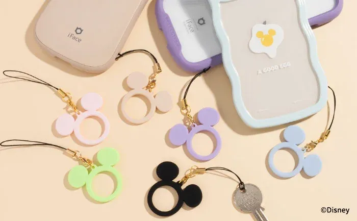 レア ~ディズニー イマジニアリング ストラップ 大人も持ちやすい「ミッキーマウス」のシンプルなアイコンの