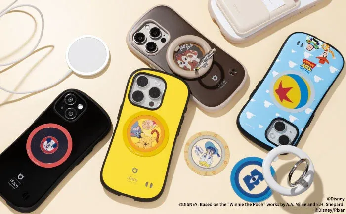 ディズニー＆ピクサーキャラクター」デザインのMagSafe対応メタル