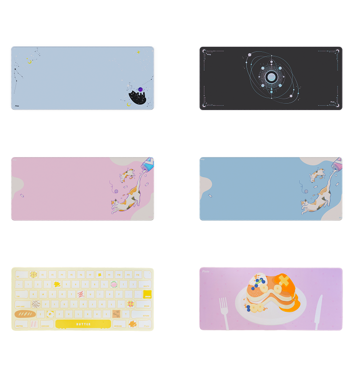 Pixio（ピクシオ）」 からデスクマットが初登場！ 快適に作業が行えて