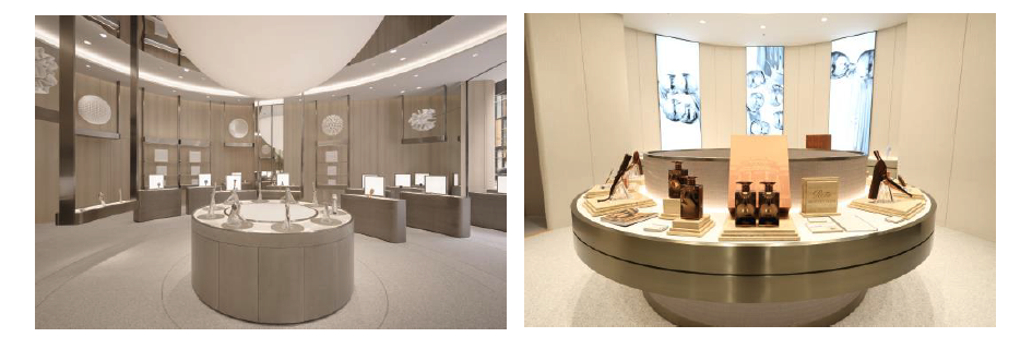 Visual Merchandising Studioが ReFa GINZAのディスプレイ領域を