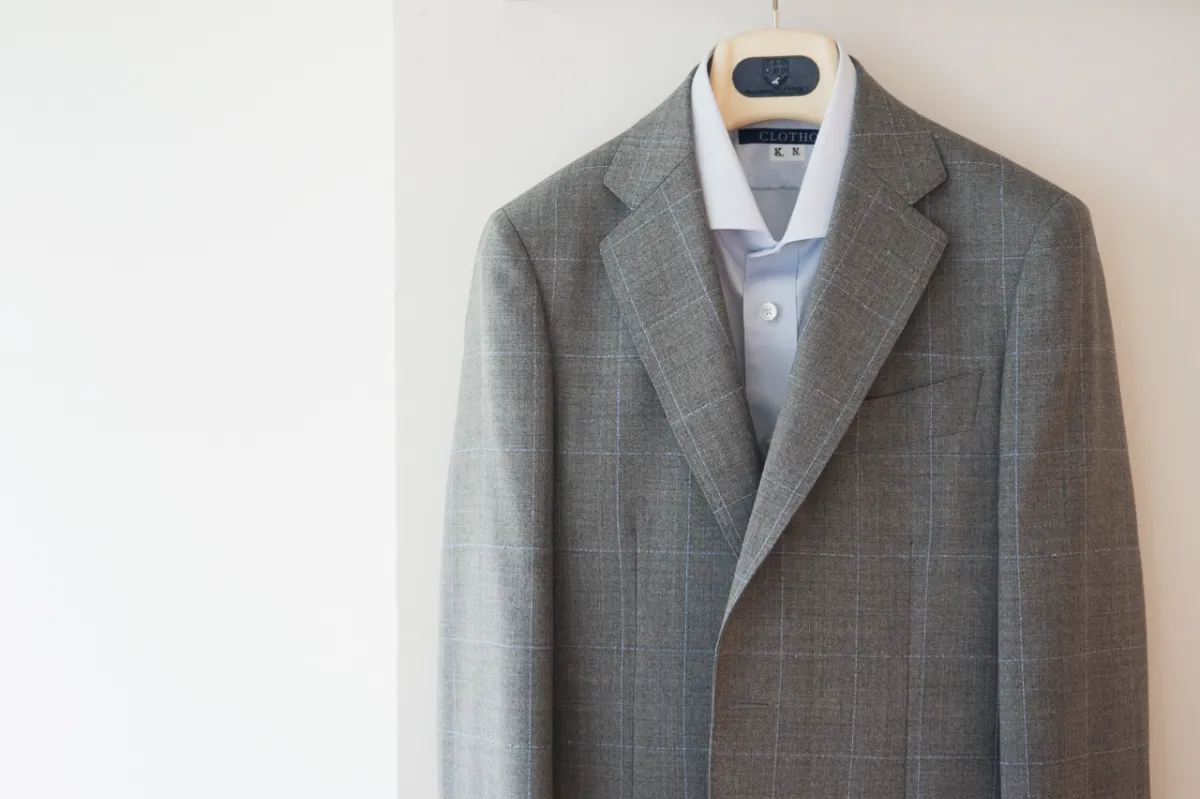 GINZA TAILOR　ウール　テーラードジャケット　総裏　Shahmina GINZA TAILOR ウール テーラードジャケット 総裏 Shahmina