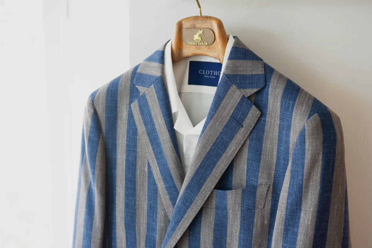 GINZA TAILOR　ウール　テーラードジャケット　総裏　Shahmina GINZA TAILOR ウール テーラードジャケット 総裏 Shahmina