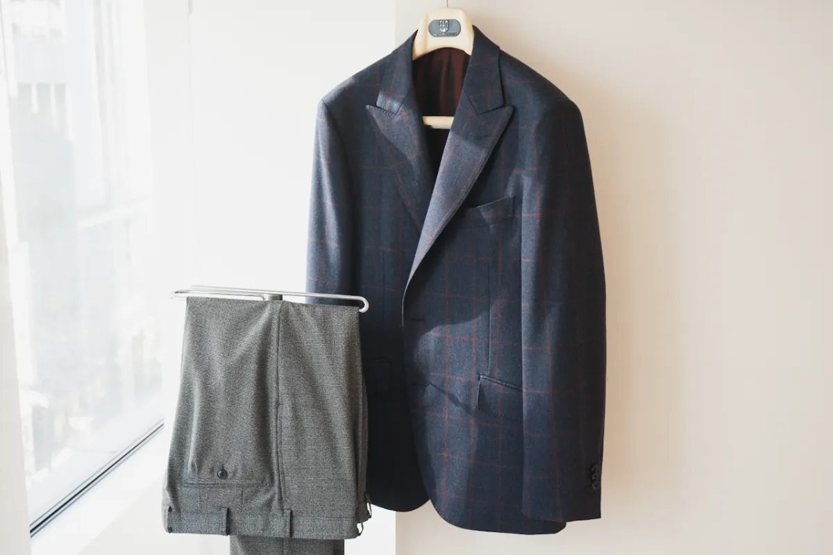 GINZA TAILOR　ウール　テーラードジャケット　総裏　Shahmina GINZA TAILOR ウール テーラードジャケット 総裏 Shahmina