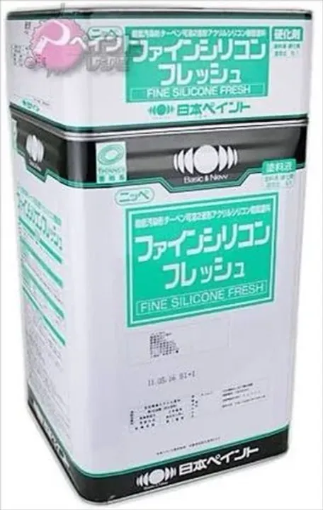 日本ペイント ニッペファインシリンコンフレッシュⅡ 3分艶有 N