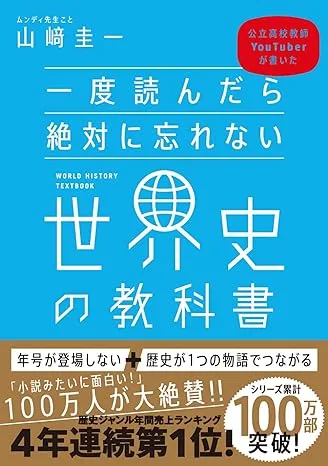 世界史のおすすめ参考書20選！レベル別に紹介！あなたにピッタリの参考