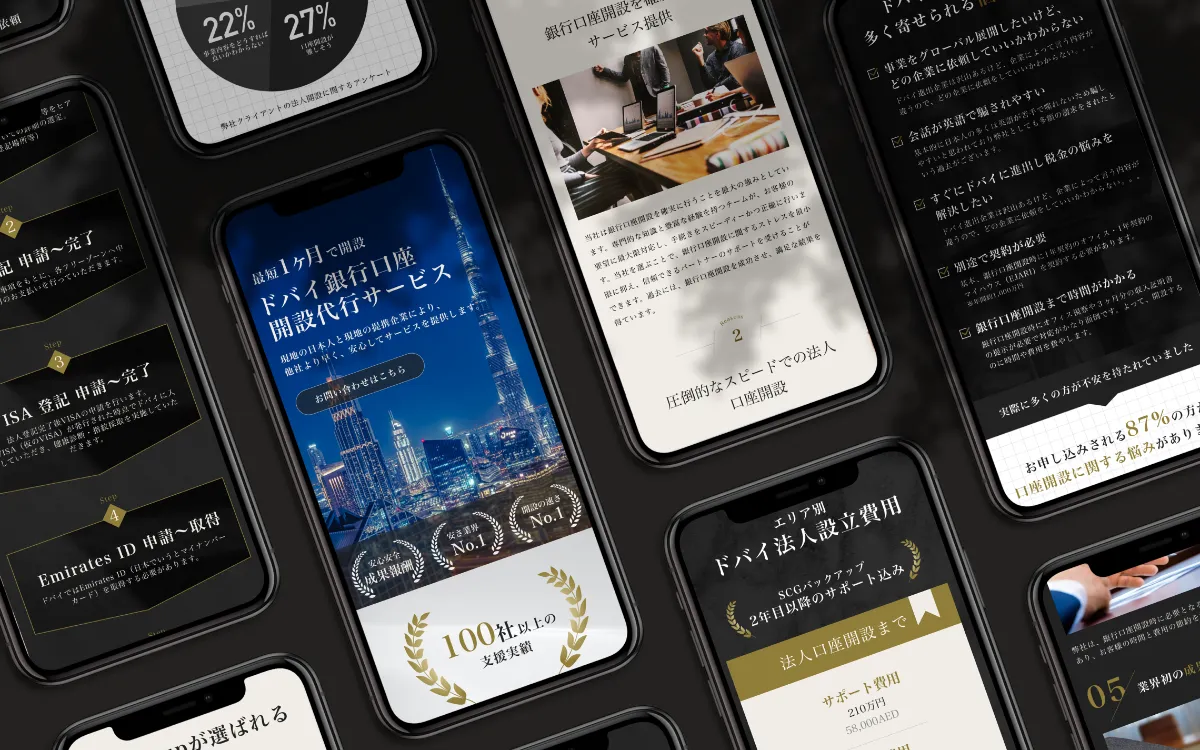 Sugano Company Group FZE 様 ドバイ銀行口座開設 LP/LPO