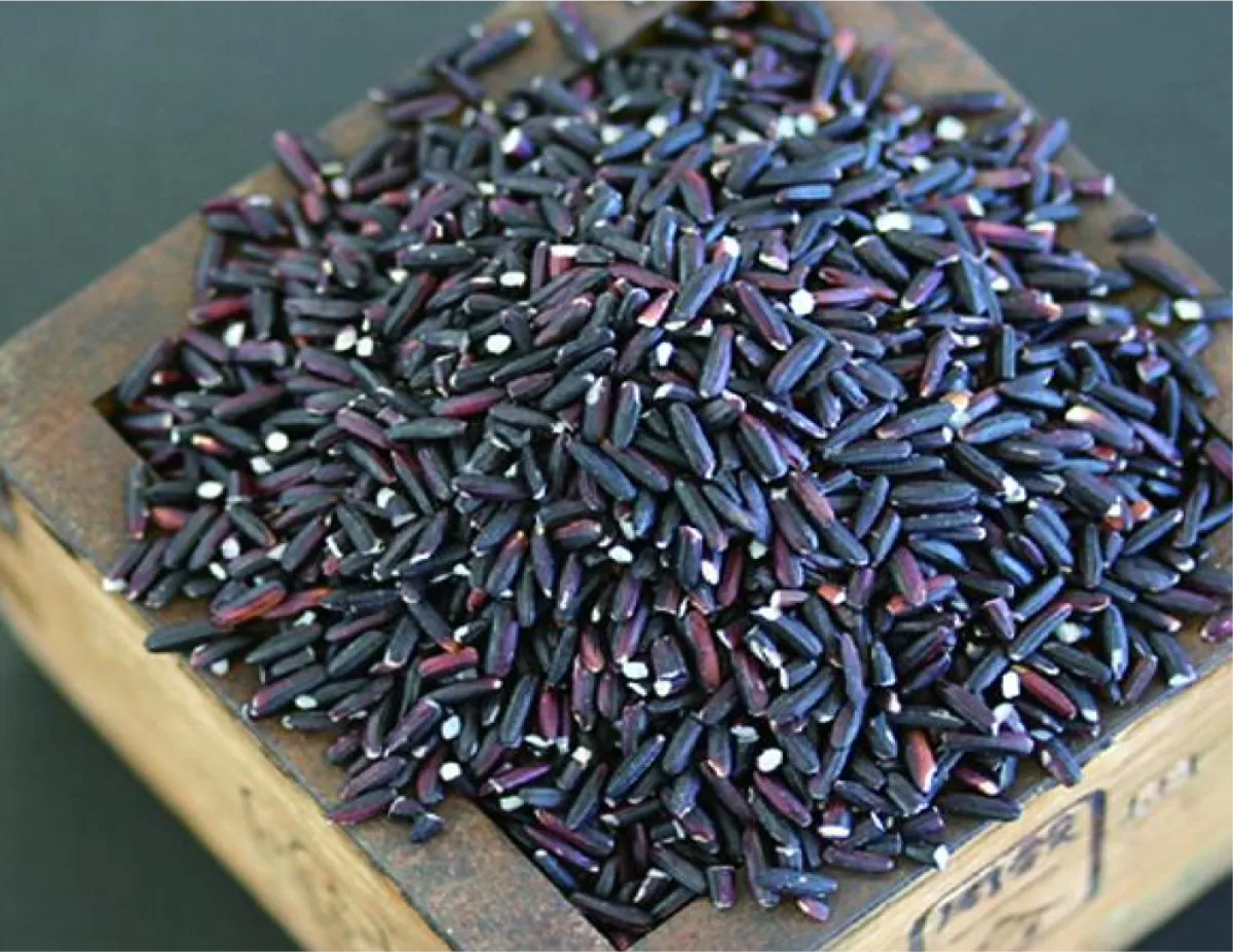 古代米」黒米 (山彦農園)