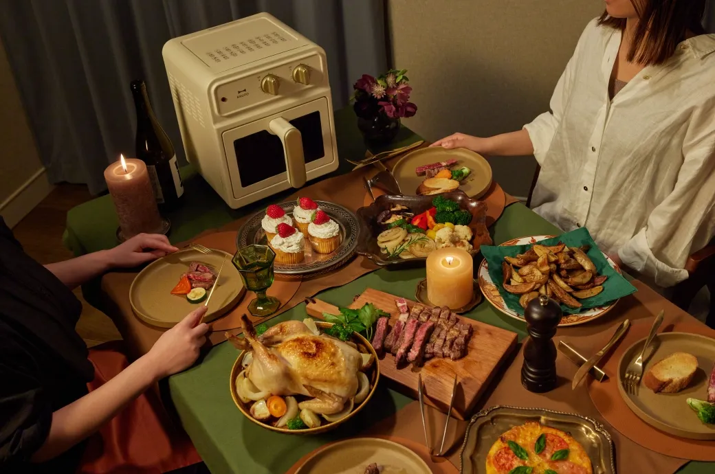 BRUNO 中国版新商品PR映像 5L Visible Air Fryer ｜WORKS｜Delancy Inc