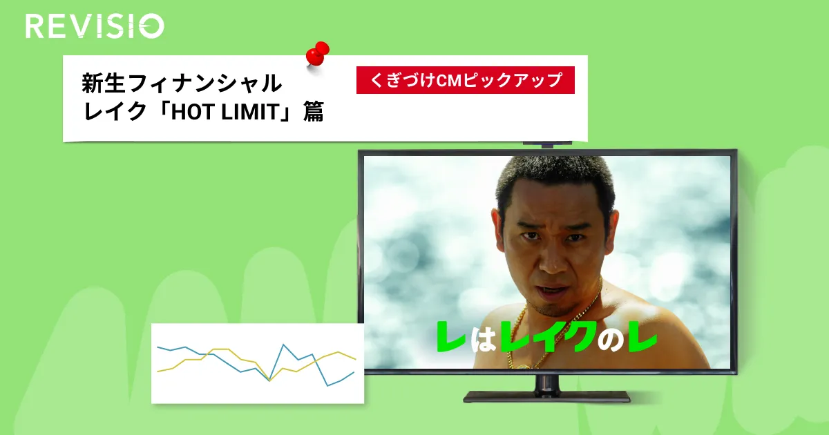 くぎづけCM】新生フィナンシャル「レイク『HOT LIMIT』」篇