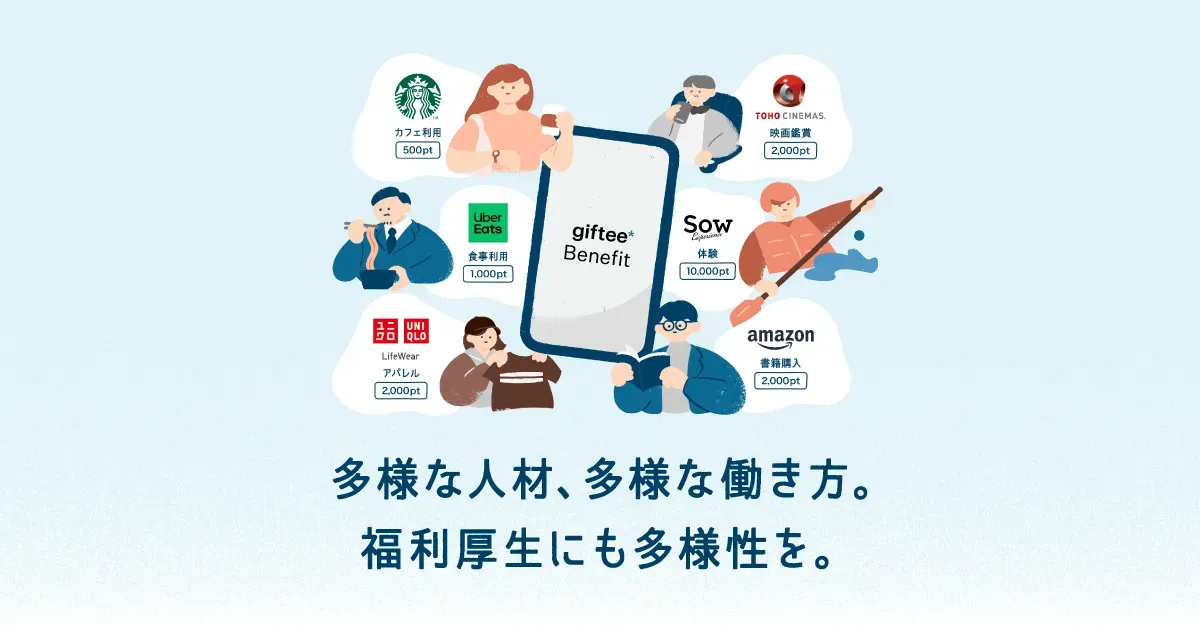 『giftee Benefit』イメージ画像