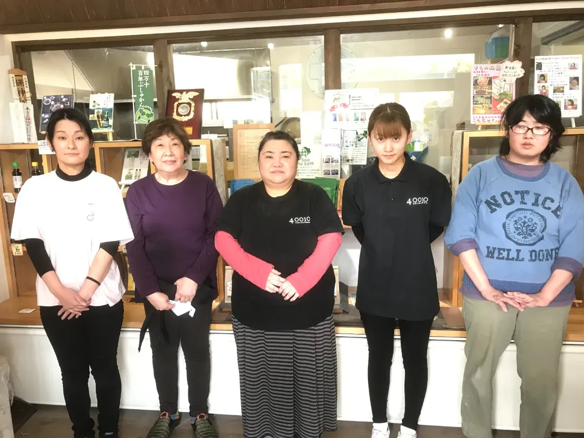 LLPしまんとの女性スタッフの皆さん