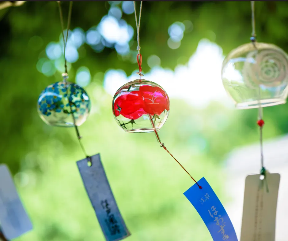 江戸風鈴　篠原風鈴本舗　10個(写真) 江戸風鈴篠原風鈴本舗10個(写真)