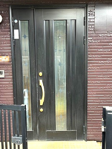 玄関ドア施工前