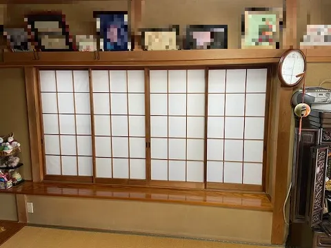 障子窓風内窓で落ち着いた和の空間に | 施工実績 | 野原建具工業