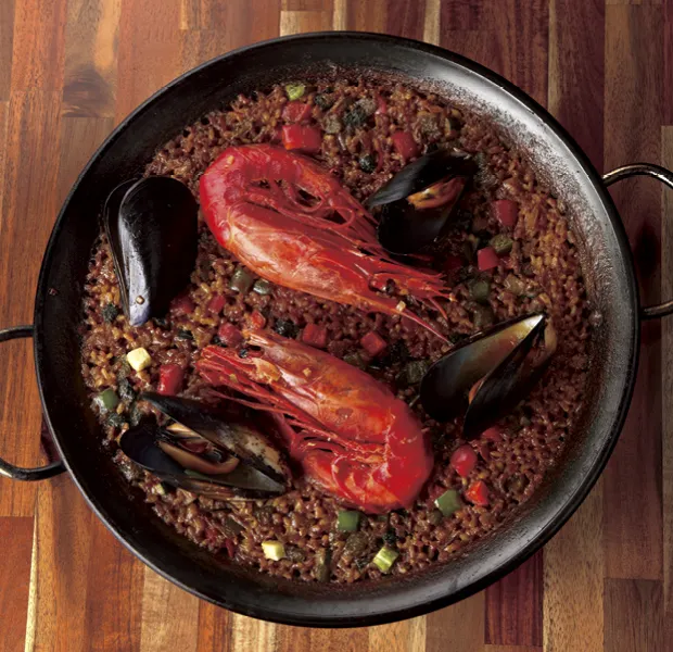 素材のちから - 赤い悪魔のパエリア