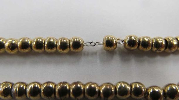 偽物情報] K18刻印入りネックレス | 株式会社ネットジャパン