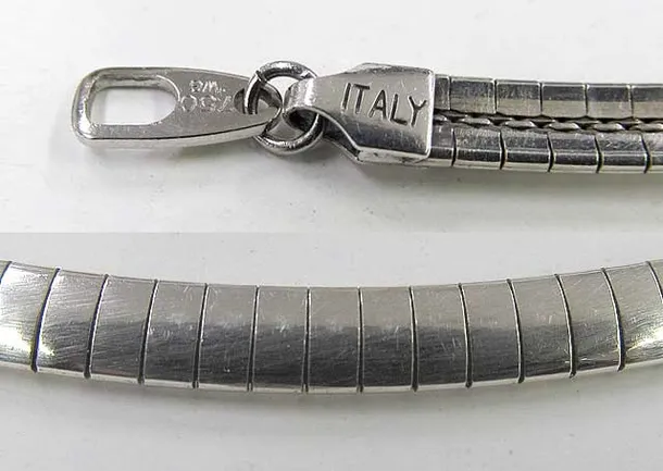 偽物情報] 750WG ITALY刻印ネックレス | 株式会社ネットジャパン