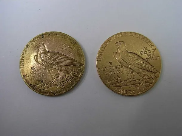 偽物情報] 5ドル・インディアン金貨の模造品（1911の刻印