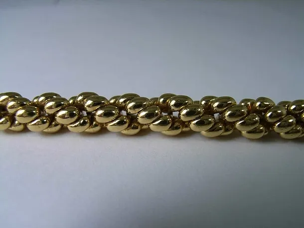 偽物情報] K18刻印入りネックレス(メッキ) | 株式会社ネットジャパン