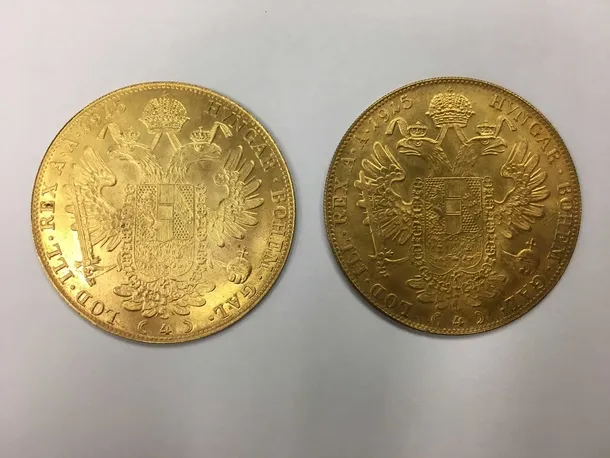 ロシア・オーストリア・フランス・オーストリア 全４枚 人気セット 金貨 8340 楽天市場】1915年 オーストリア フランツ ヨーゼフ1世 4ダカット