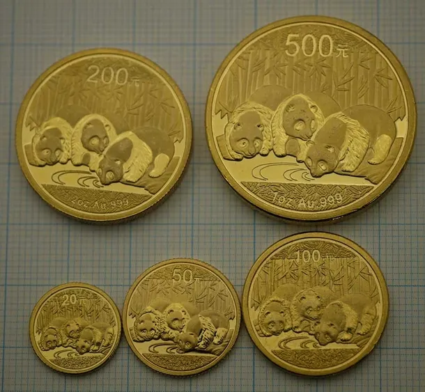 偽物情報] パンダ金貨5種類セット | 株式会社ネットジャパン