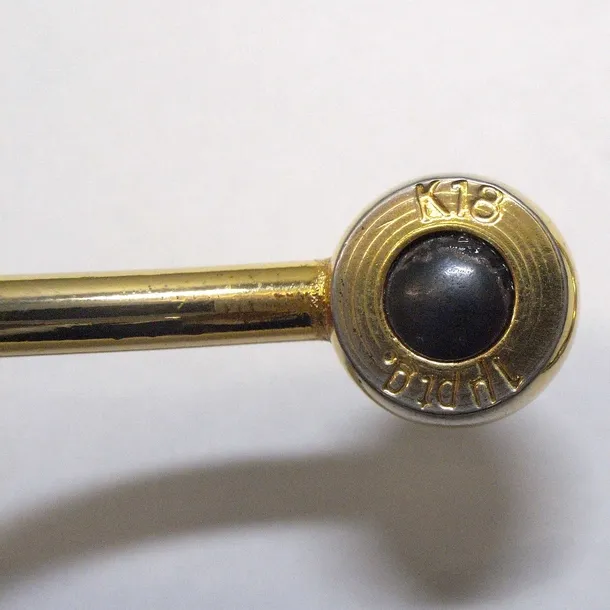 偽物情報] 買取注意情報 K18刻印入り磁気バングル | 株式会社ネット